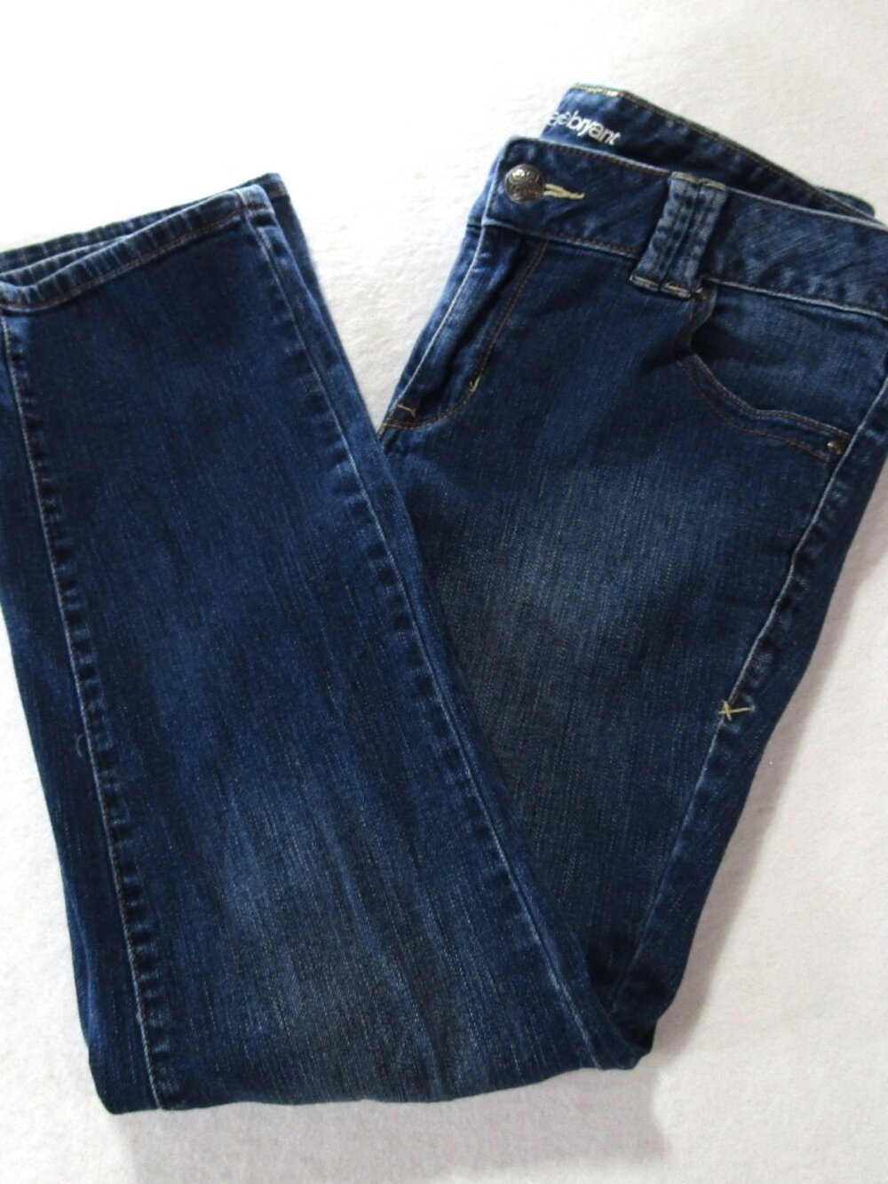 Lane Bryant Womens Jean Size 16 Petite Simply Straight High Rise Med Wash 100200 - Picture 2 of 11